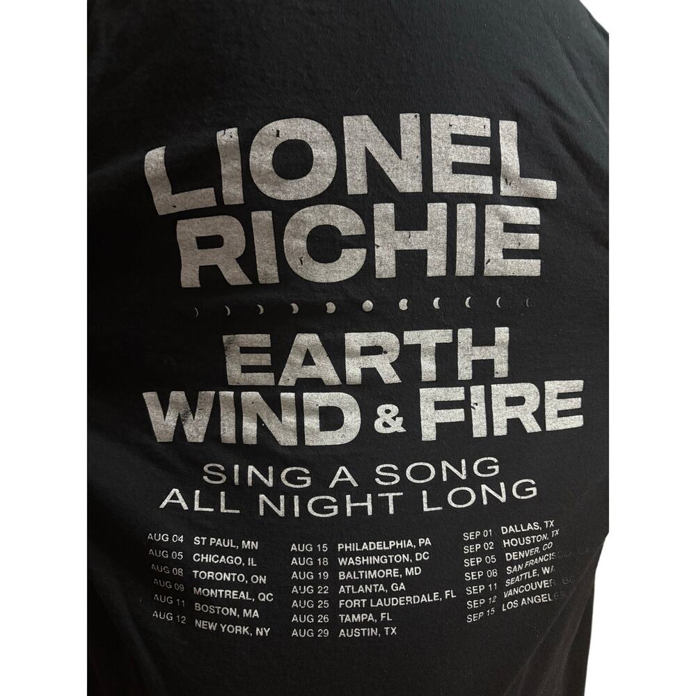 Lionel Richie Earth Wind & Fire Tour Shirt 2023 XL - Picture 4 of 11